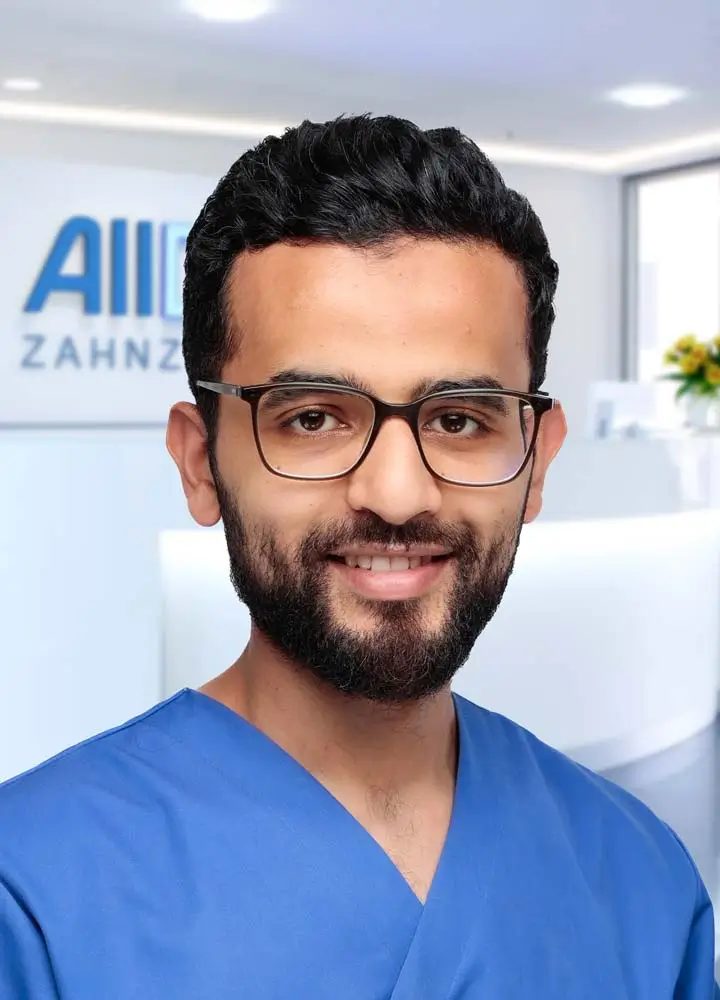 Portrait zahnmedizinische Prophylaxeassistenz Ghaleb Haddad (AllDent Mannheim)