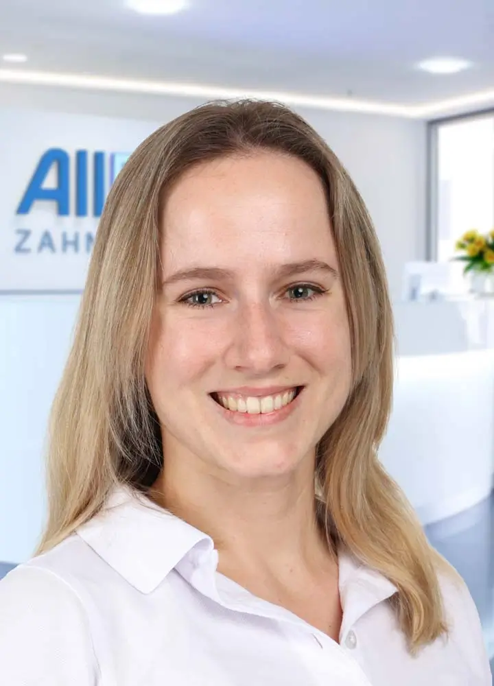 Portrait Zahn&auml;rztin Julia Stein (AllDent Mannheim)
